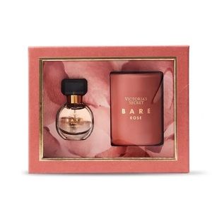 NWT! VICTORIA'S SECRET FINE FRAGRANCE The Bare Rose Duo Gift Set Limited Edition